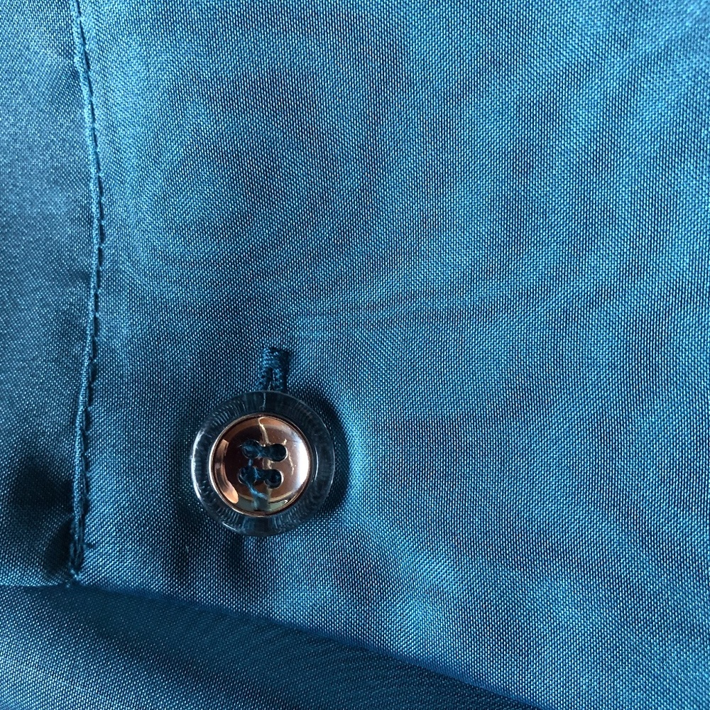 Blue Chiffon Topper Jacket (NEW) - Picture 7 of 7